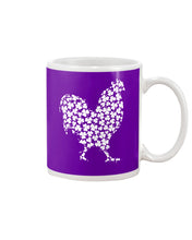 Load image into Gallery viewer, Chicken Irish Clover For St. Patrick&#39;s Day Mug
