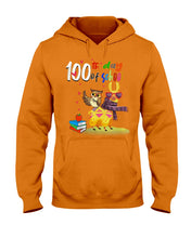 Load image into Gallery viewer, 100Th Day Of School Funny Llama  And Owl Gifts For Students Hoodie
