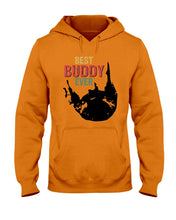 Load image into Gallery viewer, Best Buddy Ever Colorful Words Abstract Personalized Name Gifts Hoodie
