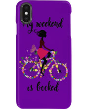 Load image into Gallery viewer, A Beautiful Girl -My Weekend Is Booked Custom Design Phone case
