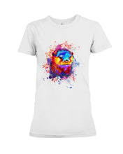 Load image into Gallery viewer, Colorful Sea Otter Custom Design For Animal Lovers Ladies Tee

