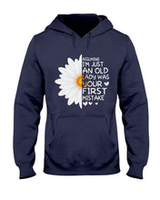 Load image into Gallery viewer, Assuming I&#39;m Just An Old Lady Was Your First Mistake Gift For Flower Lovers Hoodie
