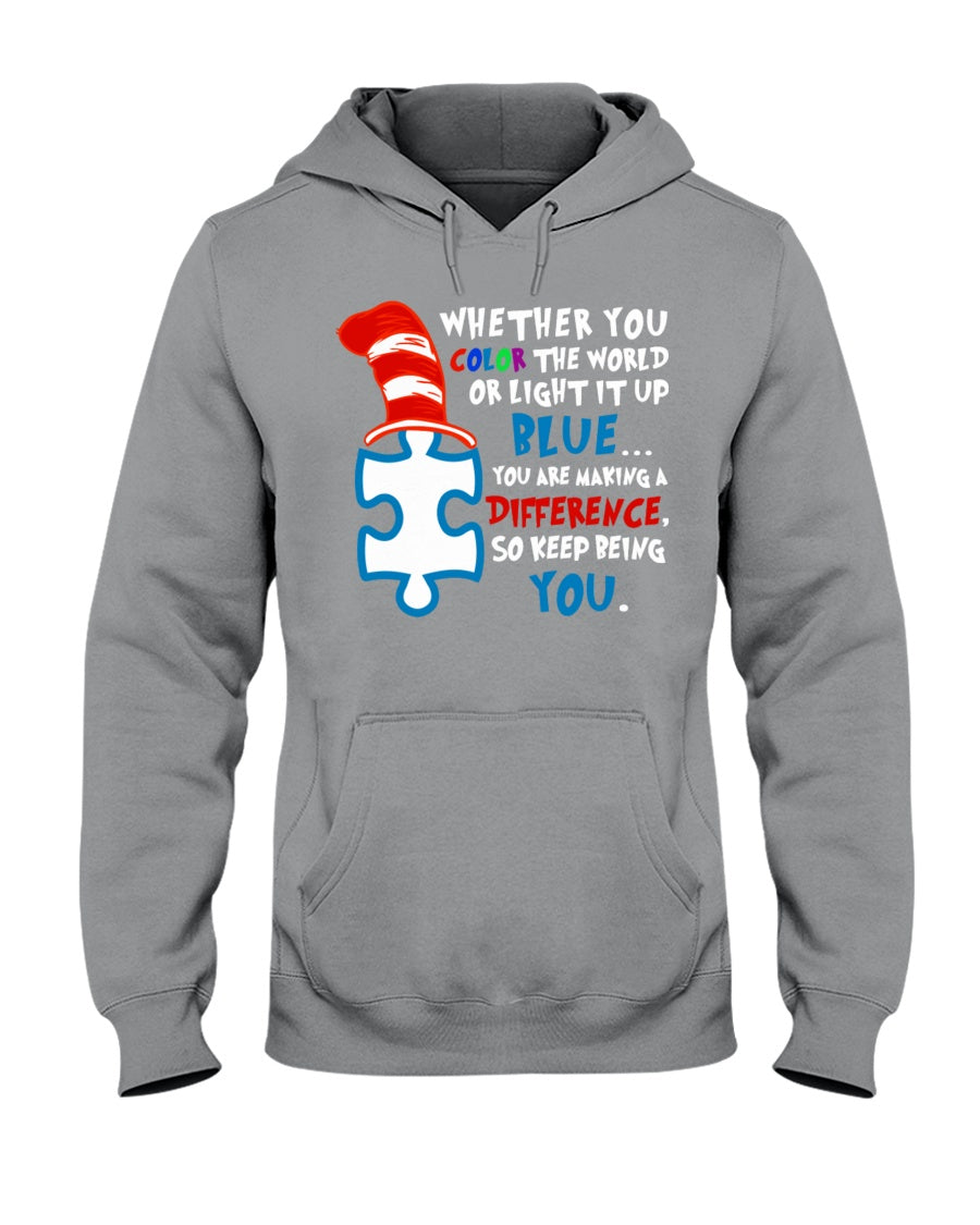 Autism Keep Being You Custom Design Gift Hoodie
