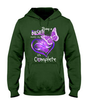 Load image into Gallery viewer, Being A   Bushie  Makes My Life Complete Personalized Name Gifts Hoodie
