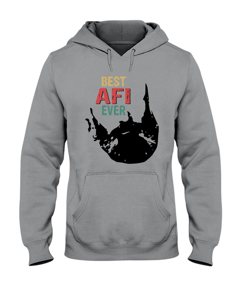 Best Afi Ever Colorful Words Abstract Personalized Name Gifts Hoodie