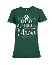 Load image into Gallery viewer, Berger Australien Mama Gift For Dog Lovers Ladies Tee
