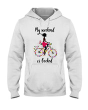 Load image into Gallery viewer, A Beautiful Girl -My Weekend Is Booked Custom Design Hoodie
