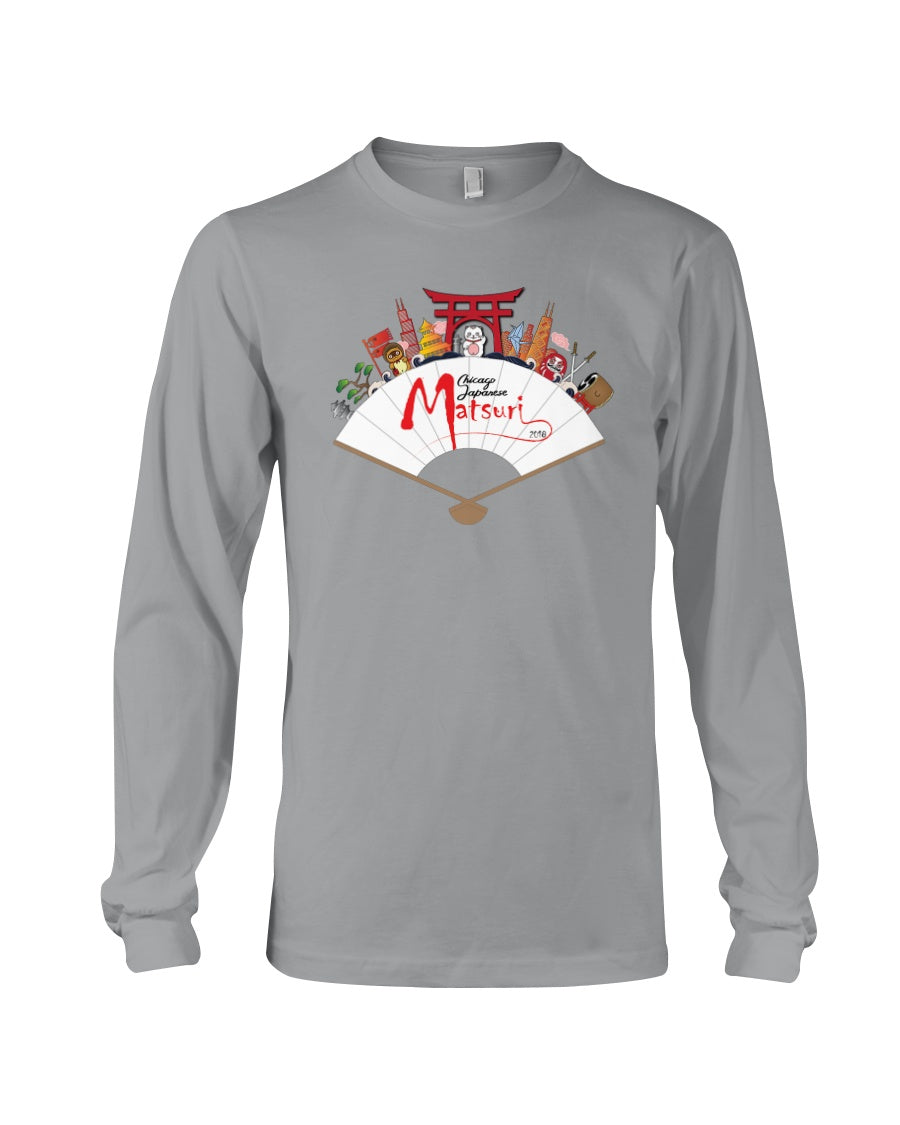 Chicago Japanese Matsuri 2018 Custom Design Gifts Unisex Long Sleeve