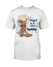 Load image into Gallery viewer, Blessed To Be Called Nonno Cowboy Custom Design Gifts Guys Tee
