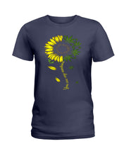 Load image into Gallery viewer, Cannabis Sunshine Abstract Image Custom Design Ladies Tee
