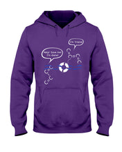 Load image into Gallery viewer, Chemist Help Save I&#39;m Diene - I&#39;m Triene Custom Gift For Friends Who Study Chemistry Hoodie
