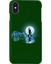 Load image into Gallery viewer, Bigfoot Guitar And Lake  Meaningful Gifts For Bigfoot Lovers Phone case
