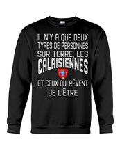 Load image into Gallery viewer, A Que Deux Types De Personnes Sur Terre Les Calais Nu Emblem Sweatshirt
