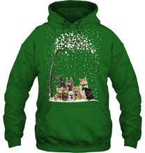 Load image into Gallery viewer, Cats Winter Tree Snowy Gifts Idea Hoodie
